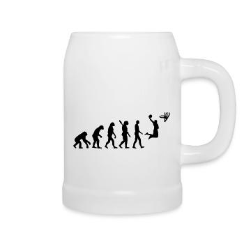 Evolution Basketball - Bierkrug - Weiß - Rechts