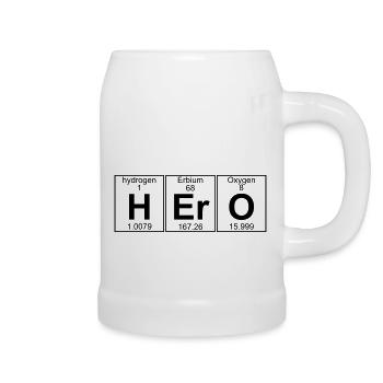 H-Er-O (hero) - Full - Chope en céramique - blanc - Droite