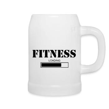 Fitness Fitness Outdoor Sport Gym - Chope en céramique - blanc - Droite