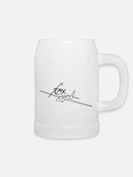 MDM Fox - Bierkrug - Weiß