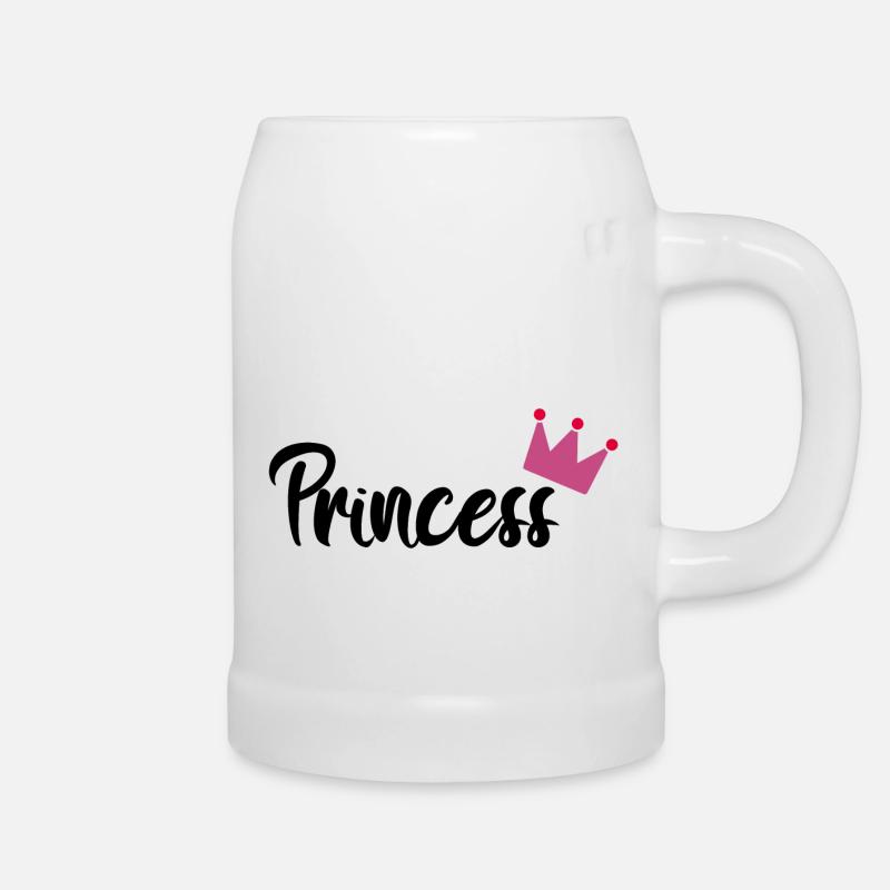 Princess, princess - Beer Mug - white
