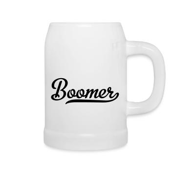 Boomer - Bierkrug - Weiß - Rechts