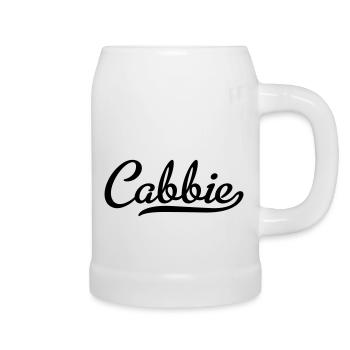 Cabbie - Beer Mug - white - Right