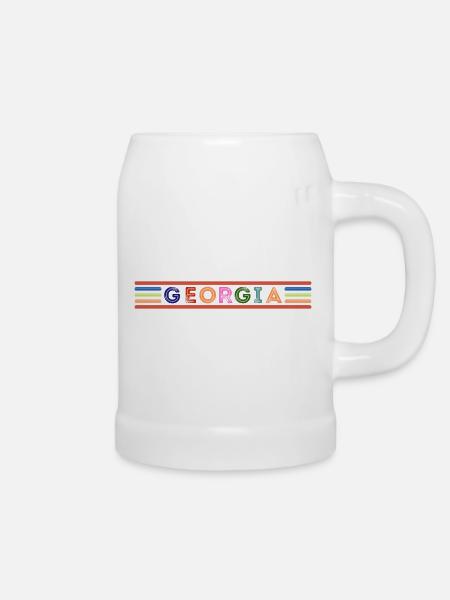 GEORGIEN - Bierkrug - Weiß