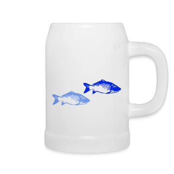 Pisces 2 - Beer Mug - white - Right