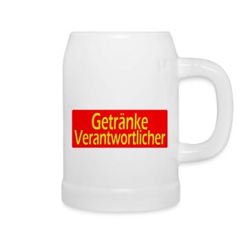 GetränkeVerantwortlicher - Bierkrug - Weiß - Rechts