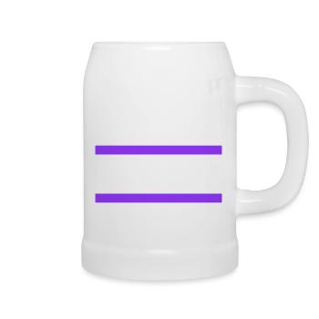 Techno Love Citation Dire Musique Fête Célébrer Logo - Chope en céramique - blanc - Droite
