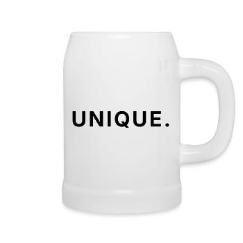 Unique - Soyez vous-même - Chope en céramique - blanc - Droite