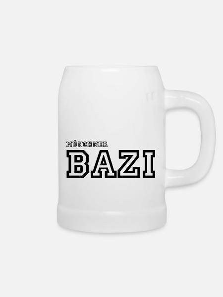 Münchner Bazi - Bierkrug - Weiß