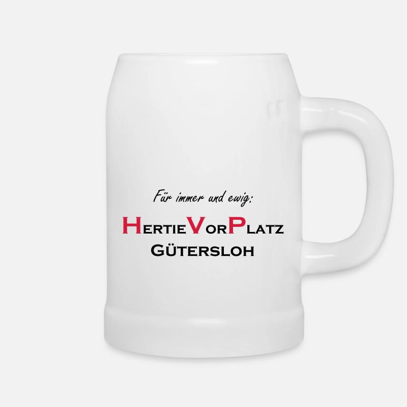 Gütersloh HVP - Chope en céramique - blanc