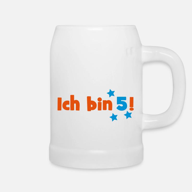 5 - Bierkrug - Weiß