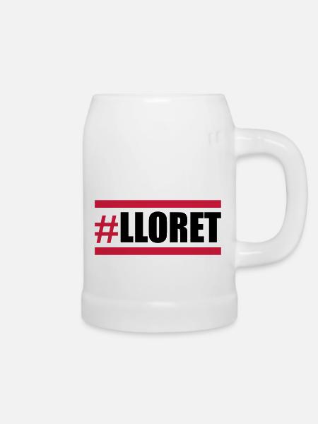 lloret design - Bierkrug - Weiß
