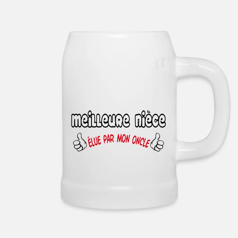 Best Niece - Beer Mug - white