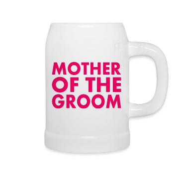 Mother of the groom - Chope en céramique - blanc - Droite
