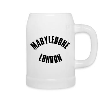Marylebone London Arc - Beer Mug - white - Right