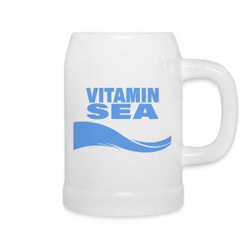 Vitamin Sea - Beer Mug - white - Right