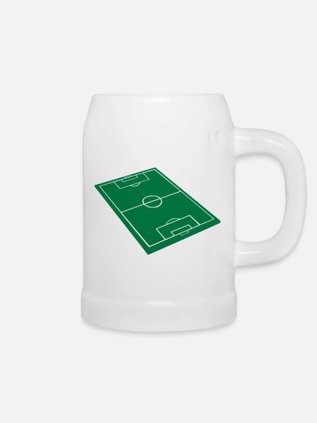 Playfield - Bierkrug - Weiß