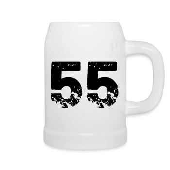 55 - Beer Mug - white - Right