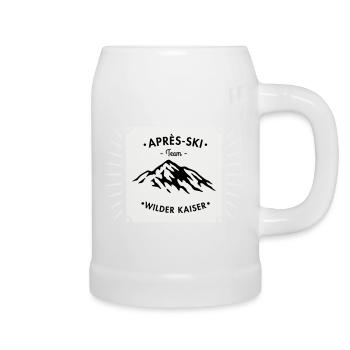Après-Ski Wilder Kaiser - Bierkrug - Weiß - Rechts