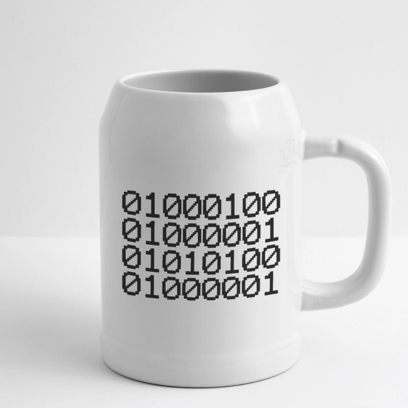 BINARY DATA Beer Mug