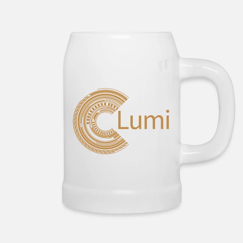 Pour Lumi - Chope en céramique - blanc