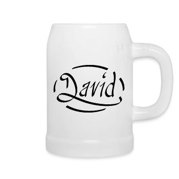 David - Beer Mug - white - Right