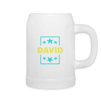 David David - Beer Mug - white - Right