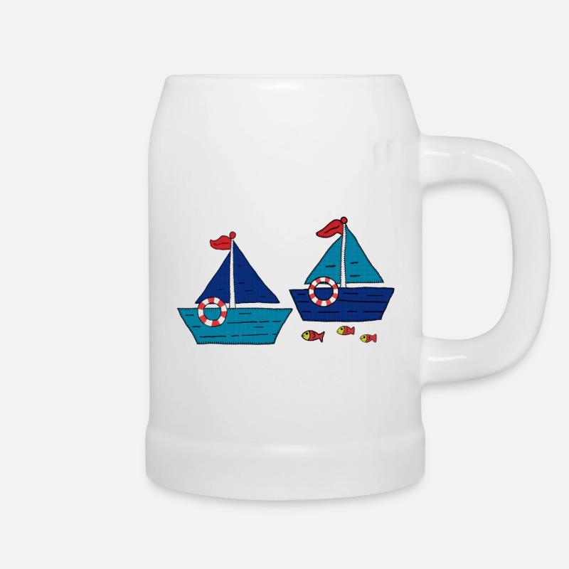 Shuttle - Beer Mug - white