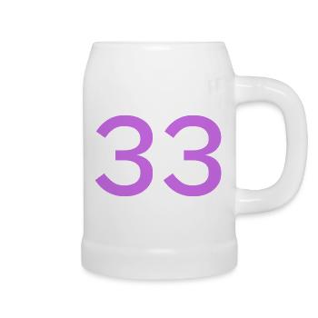 33 - Beer Mug - white - Right