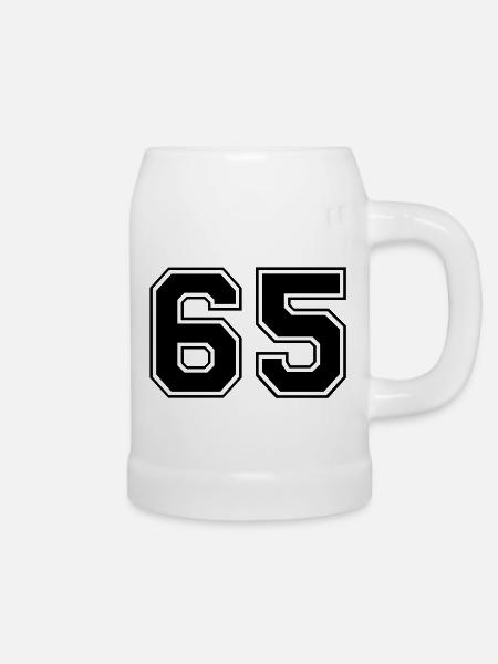 65 - Bierkrug - Weiß