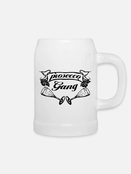 prosecco - Bierkrug - Weiß