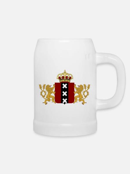der Stadt Amsterdam - Bierkrug - Weiß