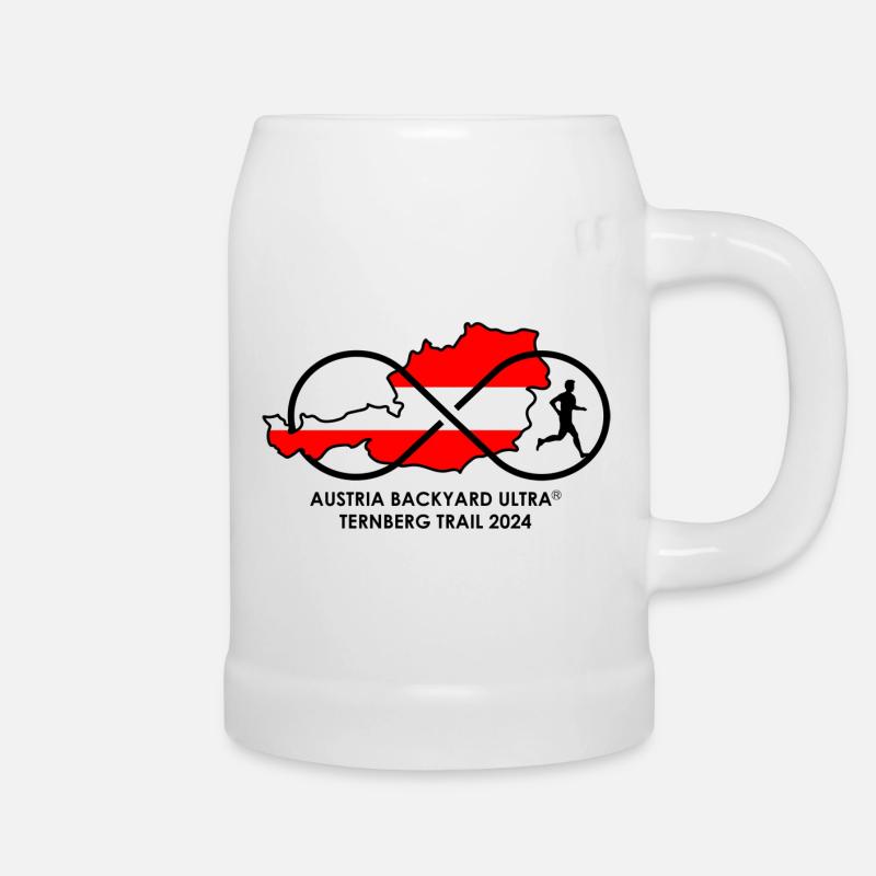 Austria Backyard Ultra Ternberg 2024 - Bierkrug - Weiß