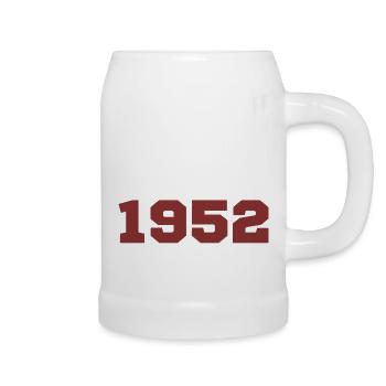 Original 1952 - Bierkrug - Weiß - Rechts