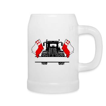 Utrecht_Tractor_Custom_Edition - Chope en céramique - blanc - Droite