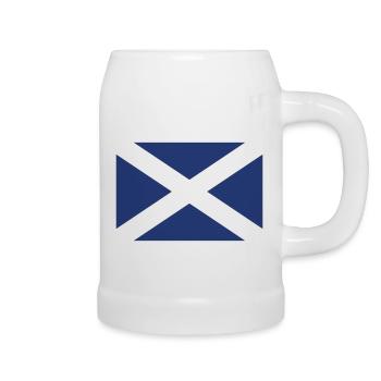 schottland - Bierkrug - Weiß - Rechts
