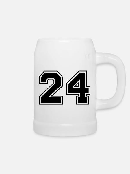 24 - Bierkrug - Weiß
