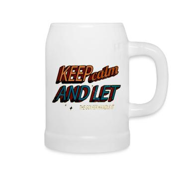 putter golflover sports golflove idée cadeau amusante - Chope en céramique - blanc - Droite