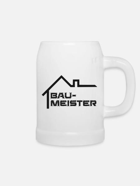 Baumeister Design - Bierkrug - Weiß