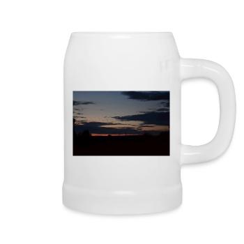 Sunset Produkte - Bierkrug - Weiß - Rechts