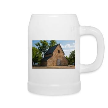 porche de Saint-Simon et Judas Goslar - Chope en céramique - blanc - Droite