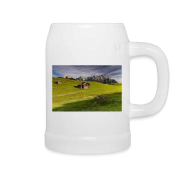 Buckelwiesen - Bierkrug - Weiß - Rechts