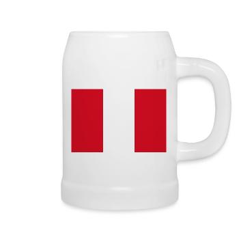 Peru - Beer Mug - white - Right