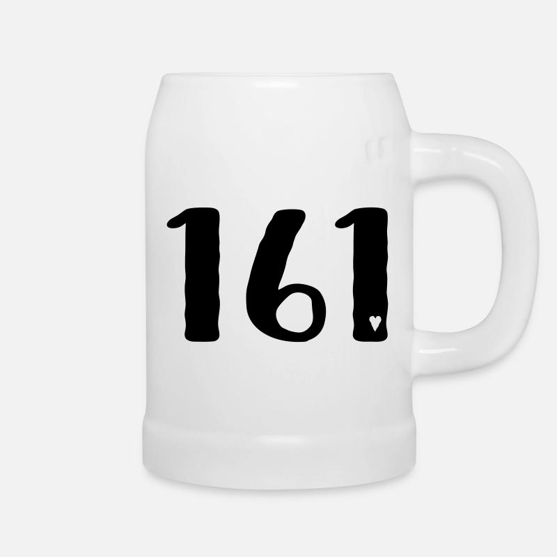 Anti-fascist action - Beer Mug - white