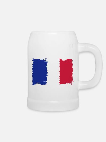 Frankreich - Bierkrug - Weiß