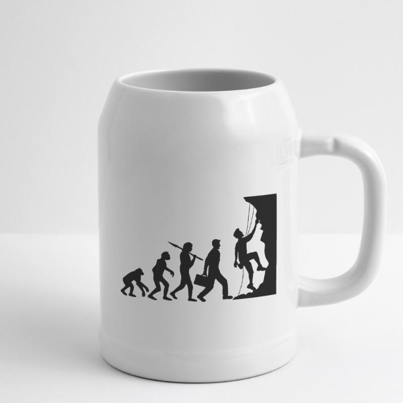 évolution évolution née raide paroi monte Chope en céramique