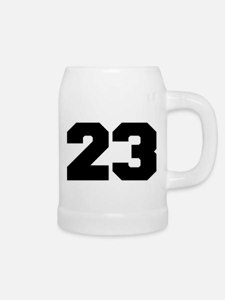 23 - Bierkrug - Weiß