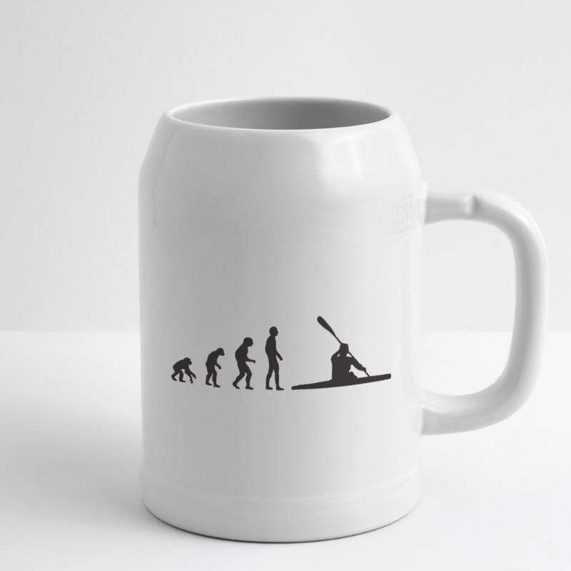Canoe Evolution black Beer Mug