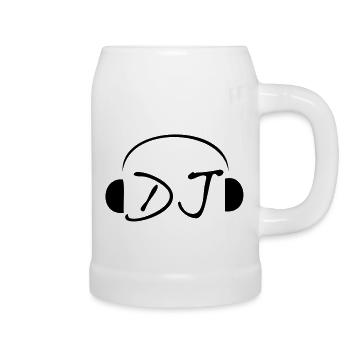 Dj - Beer Mug - white - Right
