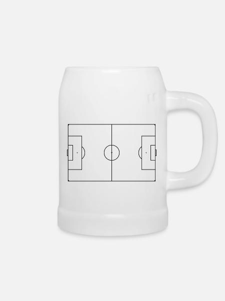 Spielfeld - Bierkrug - Weiß